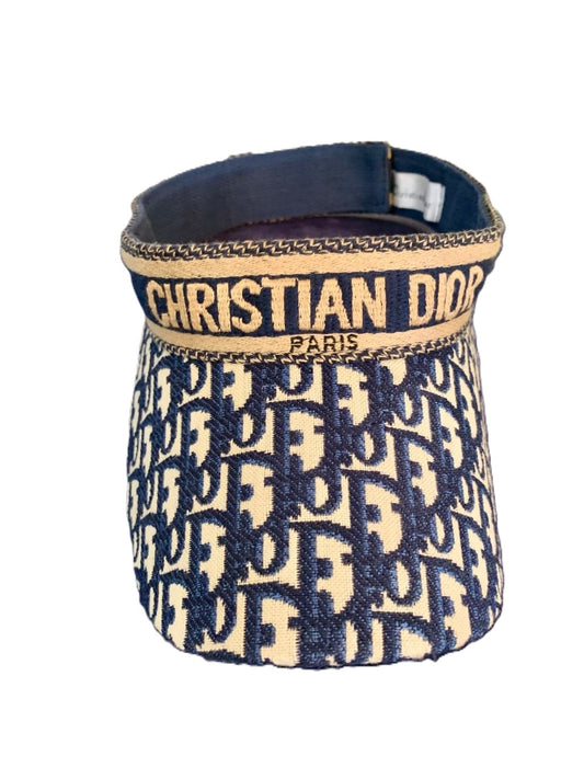Christian Dior D-Smash Toile de jouy sauvage visor