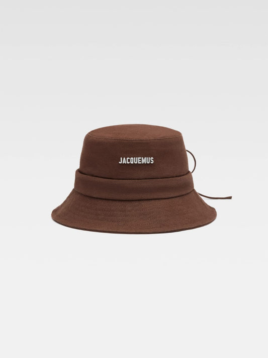 Knotted bucket hat Brown
