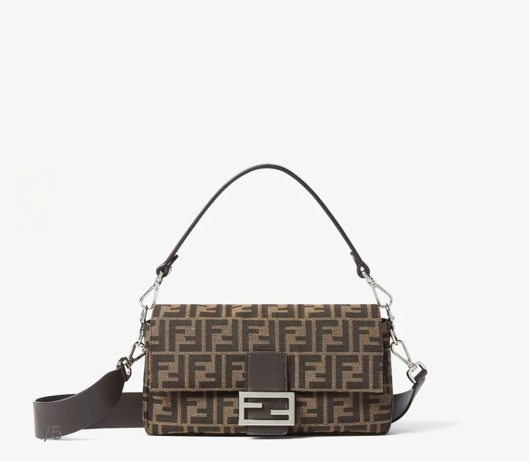 Fendi Zucca mini baguette bag