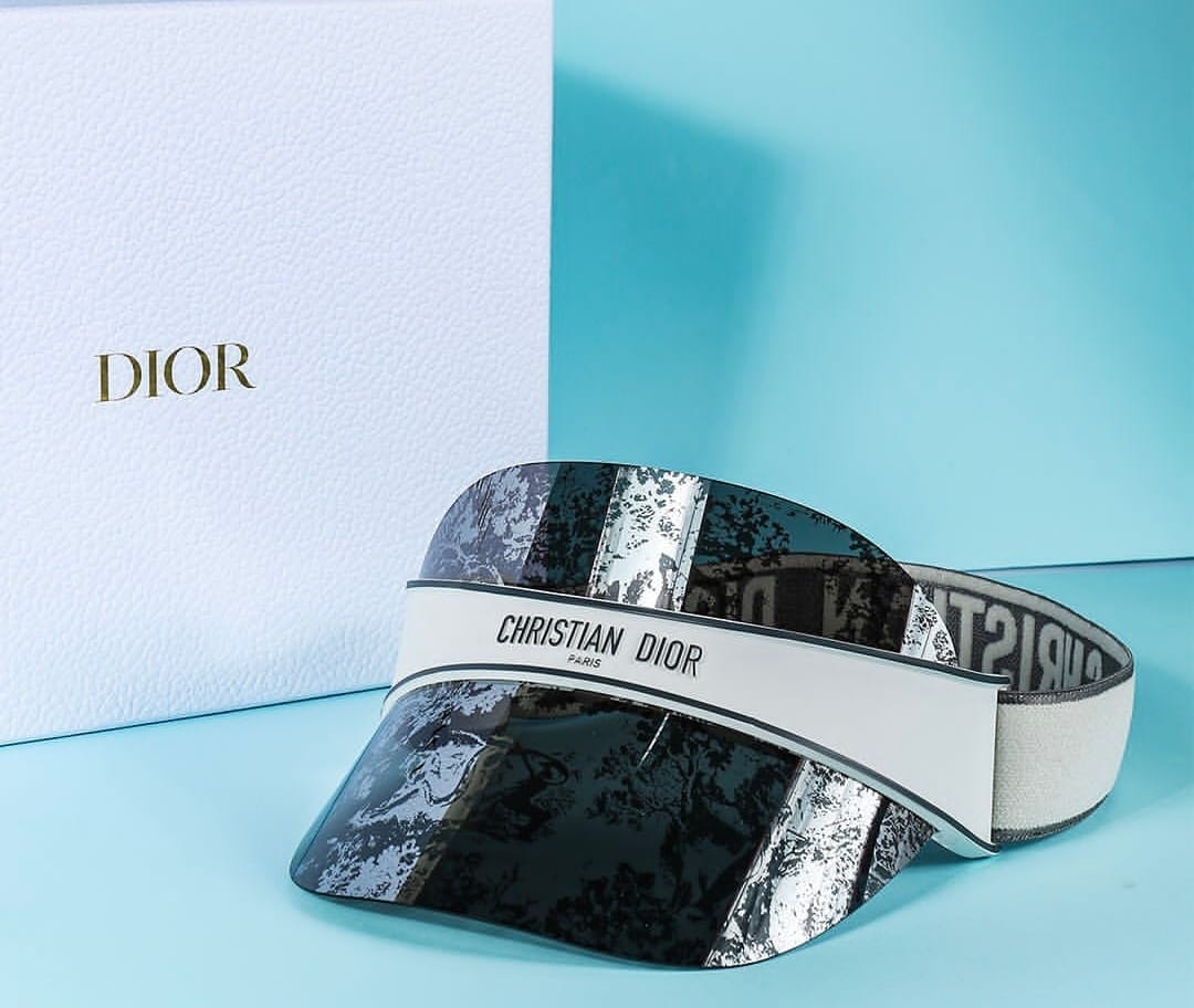 DiorClub V1U Black Dior Oblique Visor