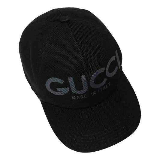 Black Jean Lasered denim baseball cap