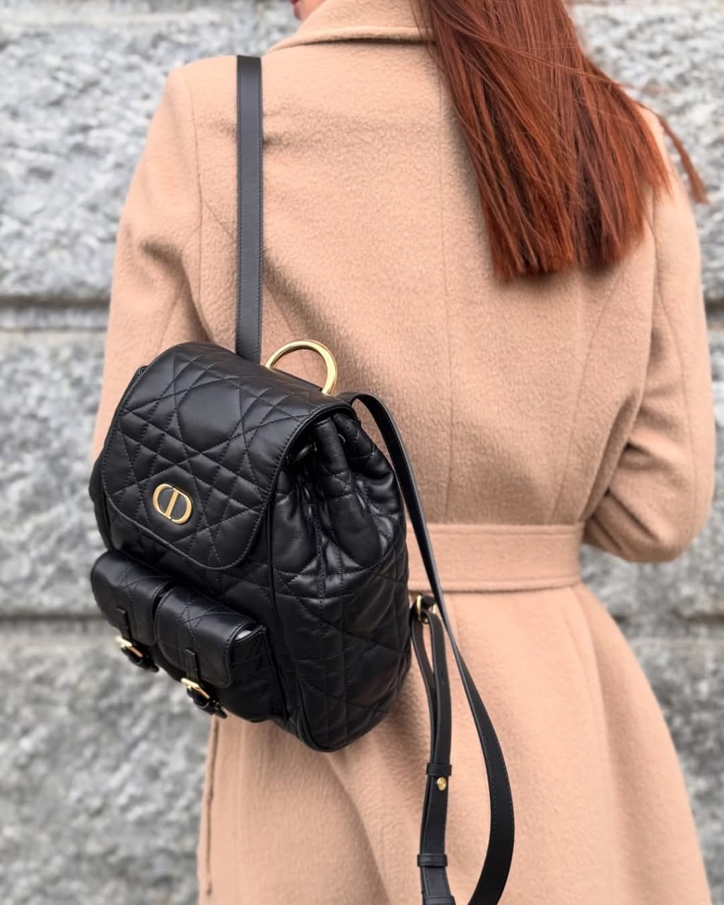 Medium Dior Caro Backpack