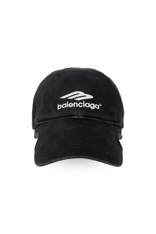 Balenciaga Black Baseball Cap
